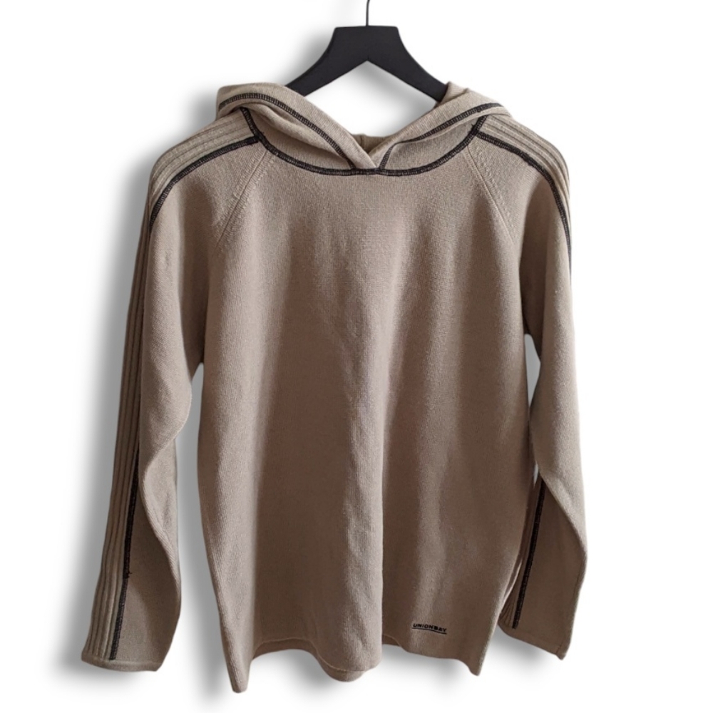 Unionbay Men's Contrast Stitching Sweater Hoodie